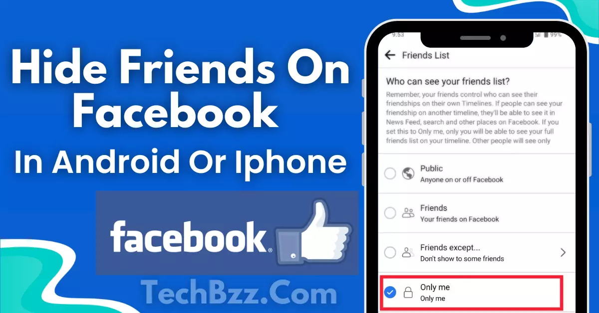 Hide Friends On Facebook App