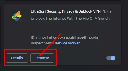 How To Remove UltraSurf Extension