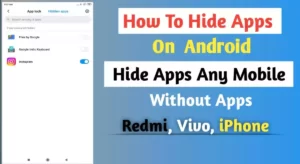 How To Hide App